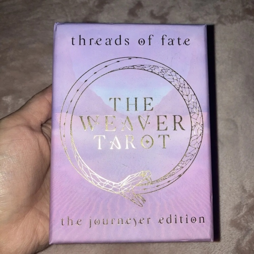 Pre-Loved but Great Con. Threads of Fate Weaver Tarot-The Journeyer Ed. Deck